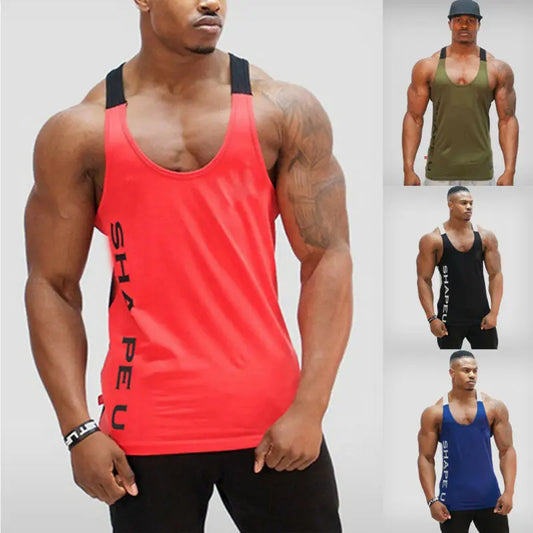 Men's Casual Bodybuilding Tank Top