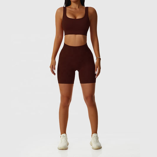 Women's Ribbed Fitness Set